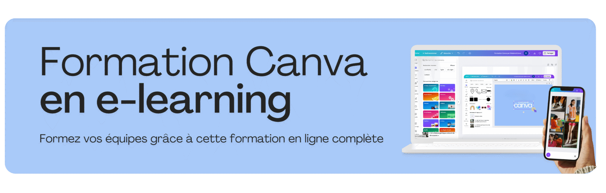 Formation Canva e-learning